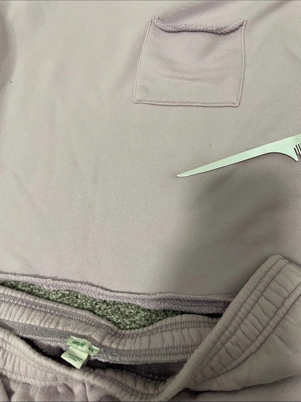 aerie purple matching set